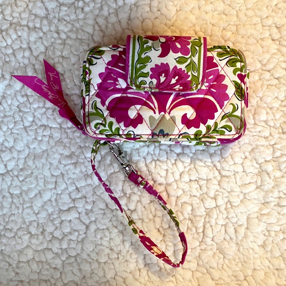 Vera Bradley wristlet with ID window